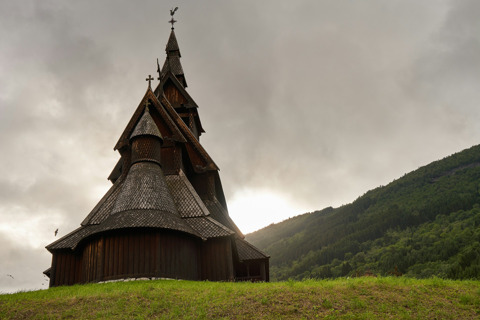 Hopperstad Stave Church exterior overview